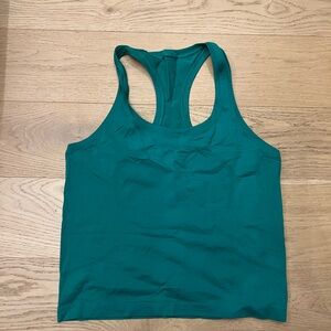 Lululemon Teal Racerback Tank Top